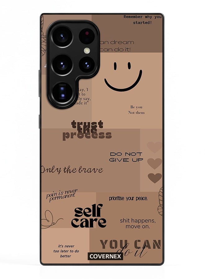 Covernex Samsung Galaxy S23 Ultra Protective Case Cover Printed Featuring The Mindset Journal - Image 2
